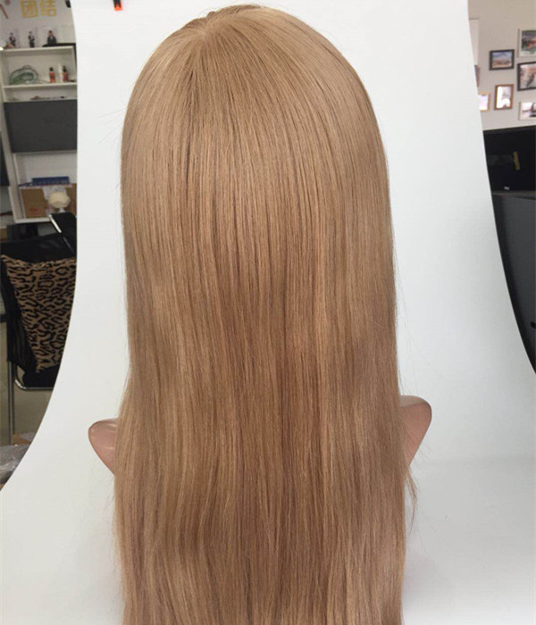  Human Hair Wigs Glueless 130% Density  with Baby Hair for Women Beautiful Blonde  Color YL346